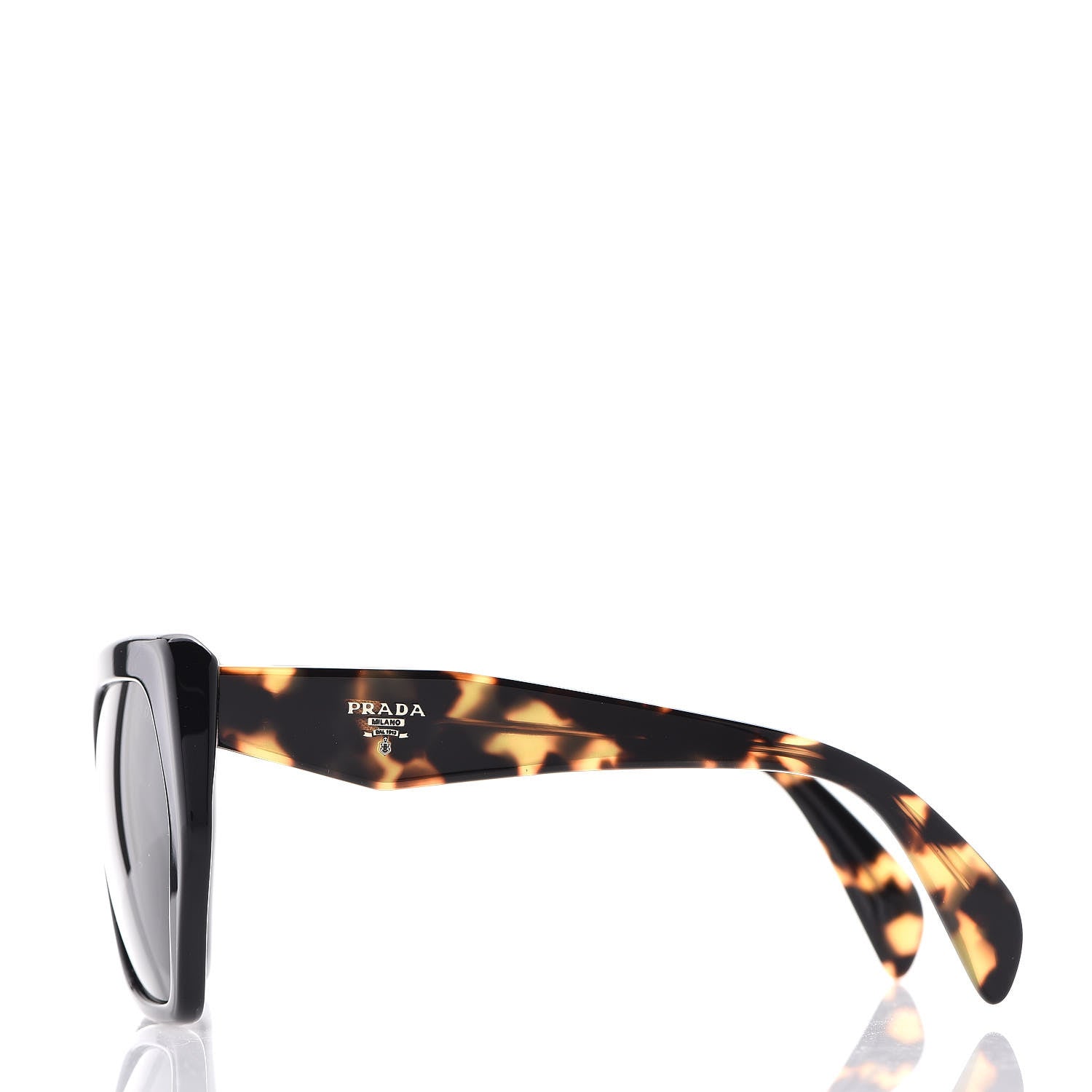 Prada Sunglasses SPR 16R Black Tortoise 3 of 9