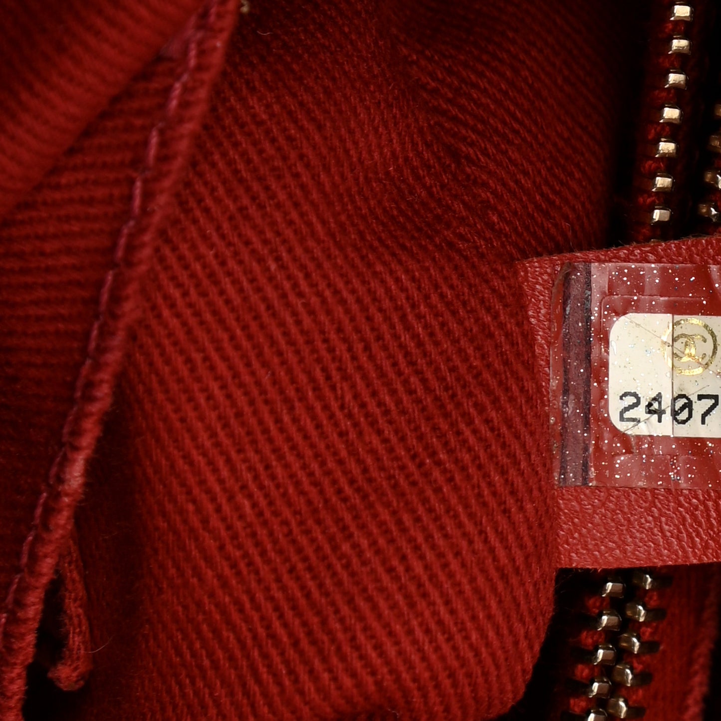 Caviar Quilted Small Coco Handle Flap Red