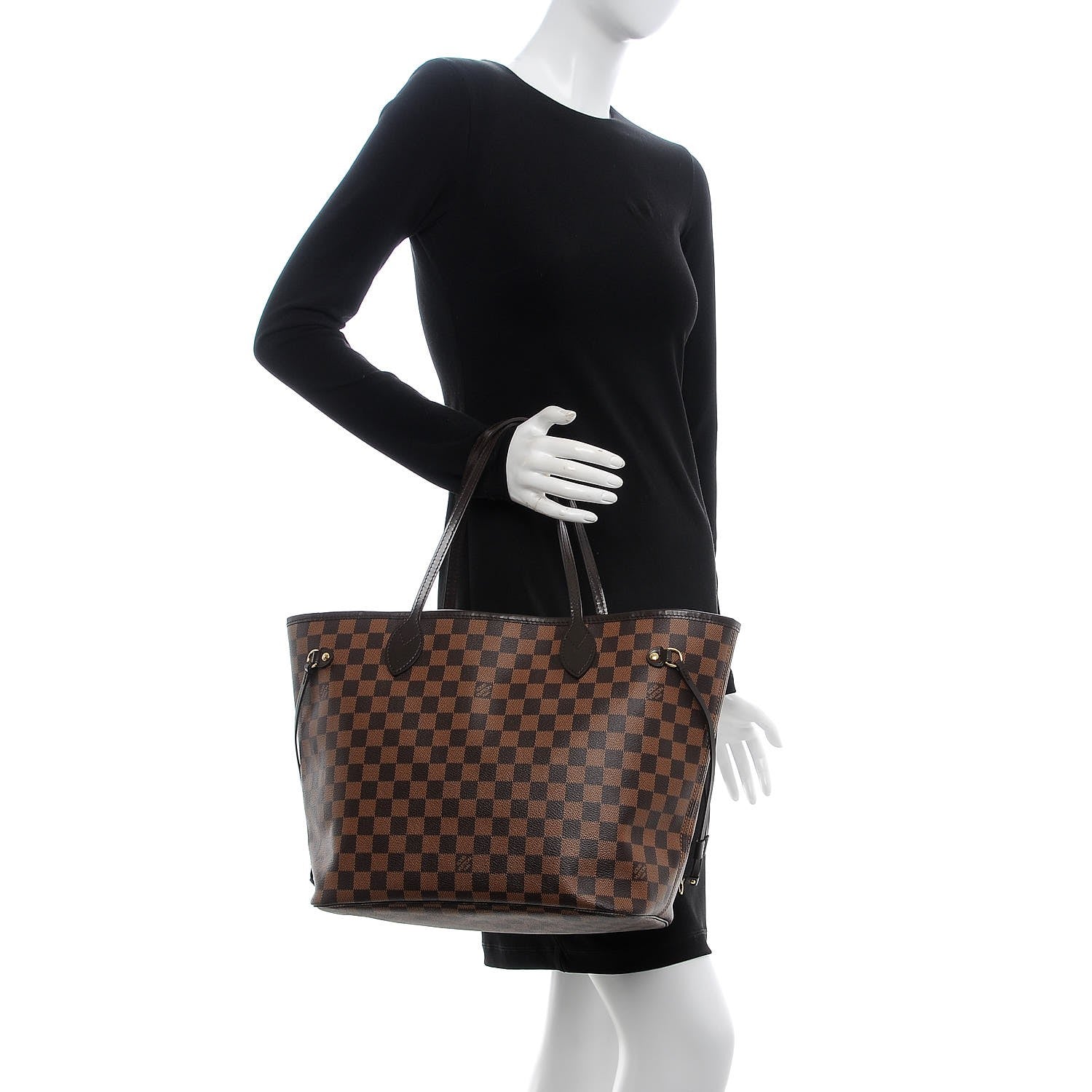 Louis Vuitton Damier Ebene Neo Neverfull MM 2 of 10