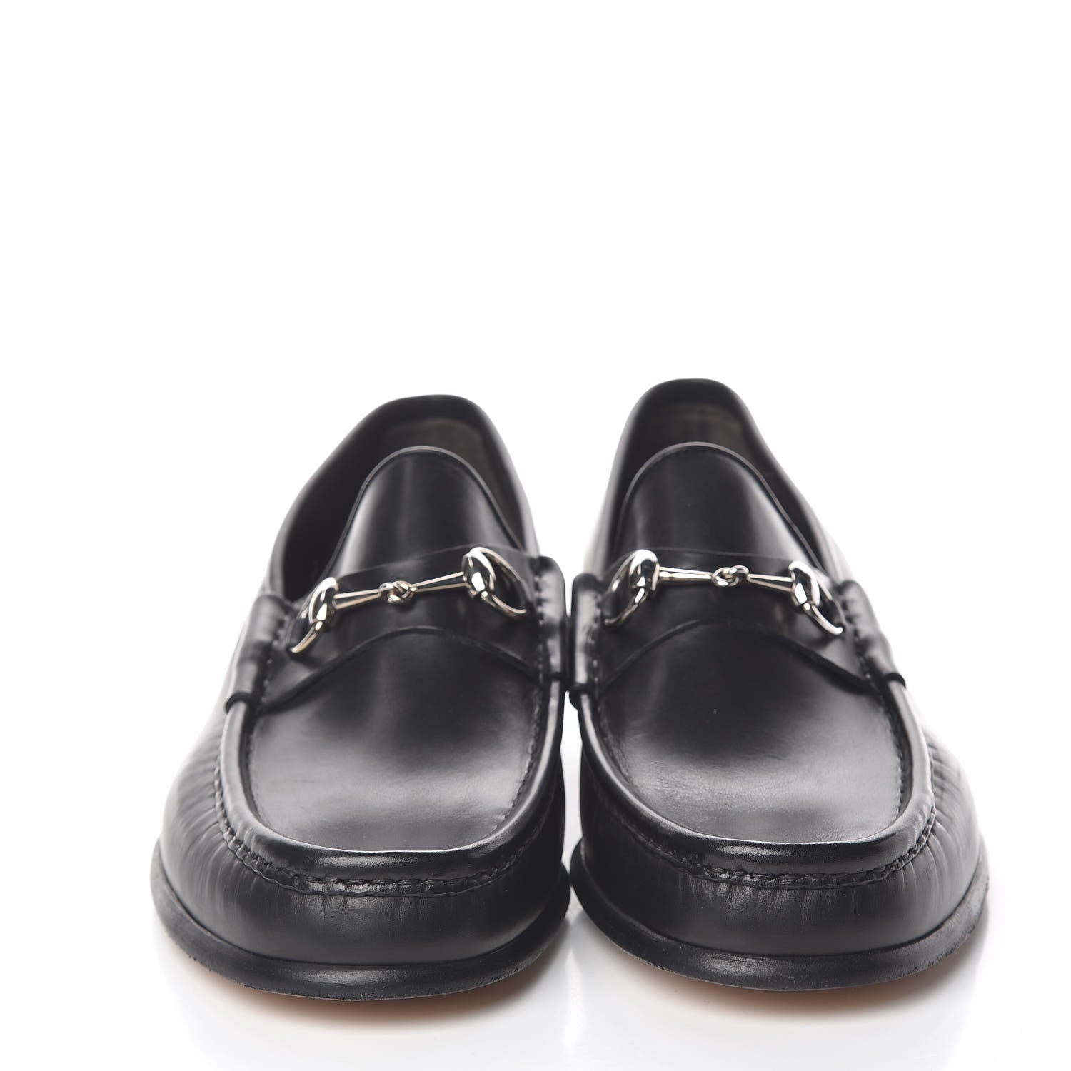 Gucci Calfskin Mens 1953 Horsebit Loafers 12.5 Black 2 of 12