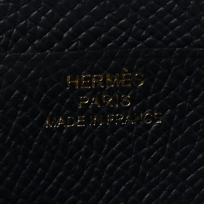 Hermes Epsom Bearn Compact Wallet Bleu Indigo 6 of 7