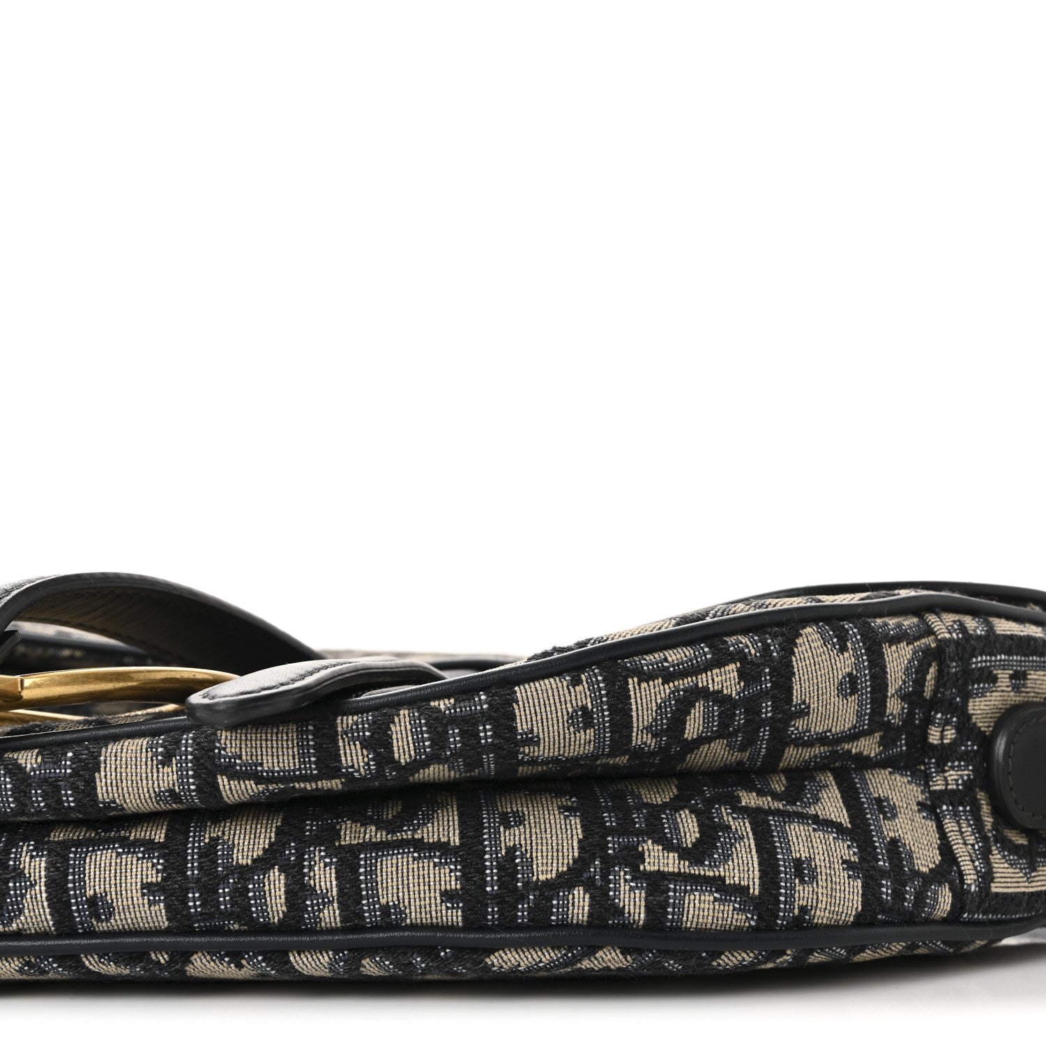 Christian Dior Oblique Saddle Bag Blue 9 of 9