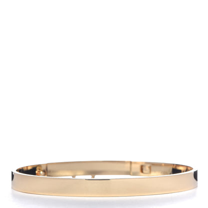 Hermes 18K Yellow Gold PM Collier De Chien Bracelet LG 3 of 6