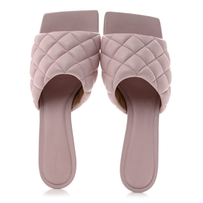 Bottega Veneta Nappa Padded Kitten Heel Mule Sandals 39 Cameo 2 of 12