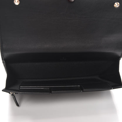 Gucci Microguccissima Travel Organizer Flap Wallet Black 5 of 8