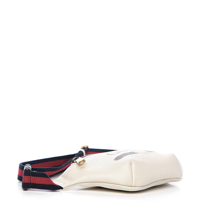 Gucci Grained Calfskin Small Logo Belt Bag White 3 of 10