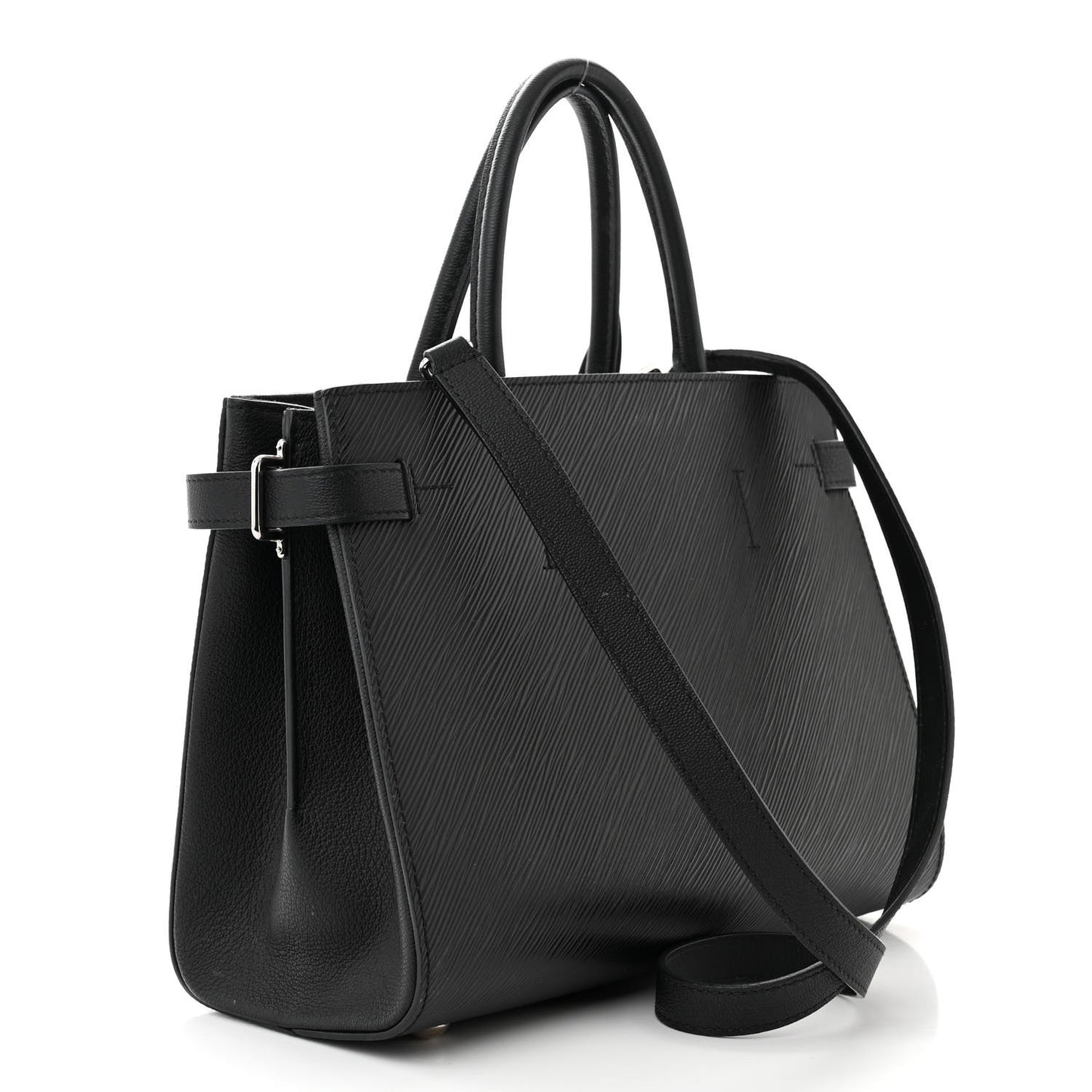 Epi Twist Tote Black
