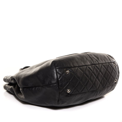 Chanel Calfskin Trianon Large Tote Black 4 of 6