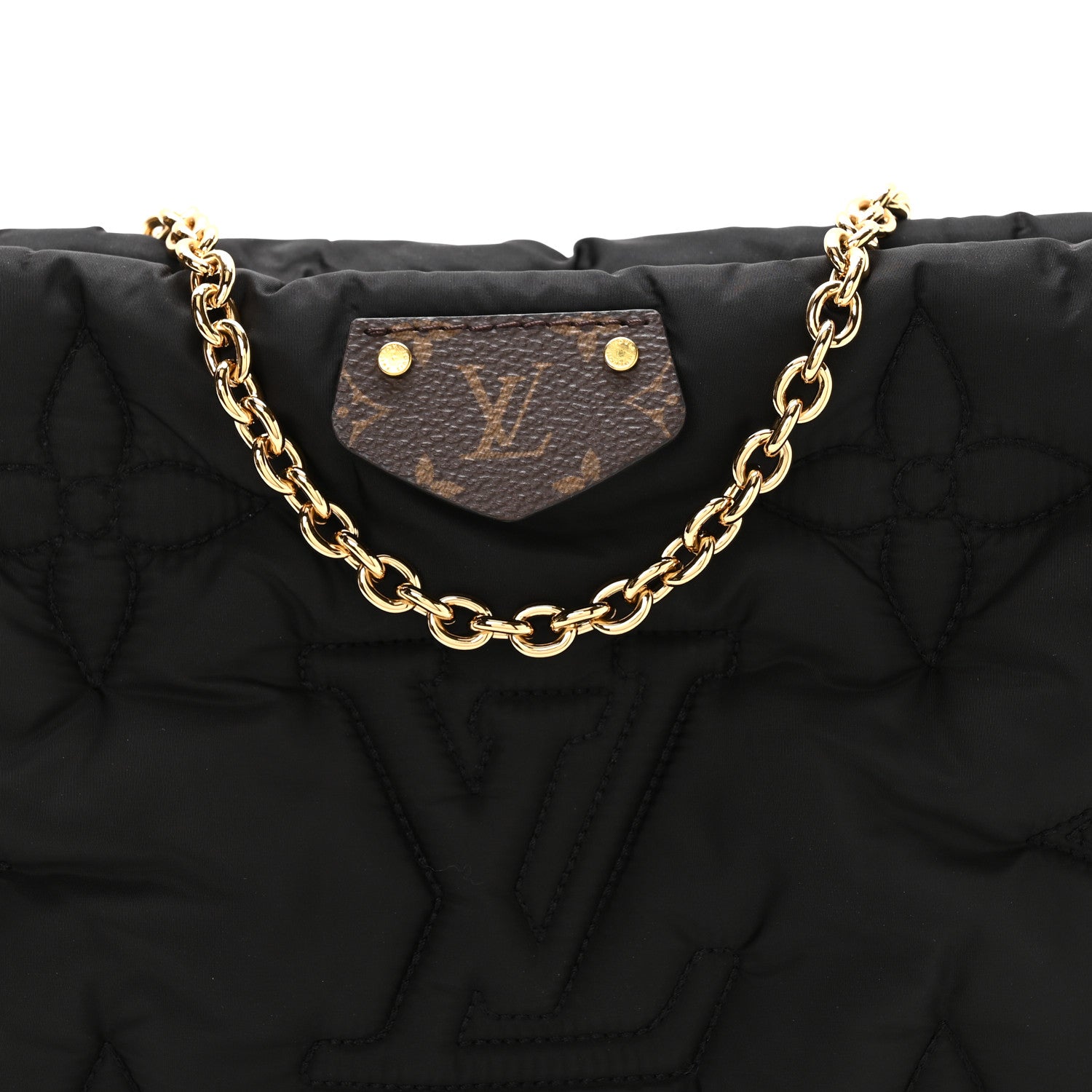 Louis Vuitton Econyl Monogram Pillow Maxi Multi Pochette Accessories Black 7 of 9