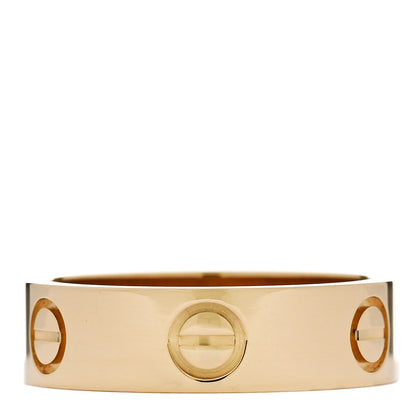 Cartier 18K Yellow Gold 5.5mm LOVE Ring 54 6.75 1 of 5