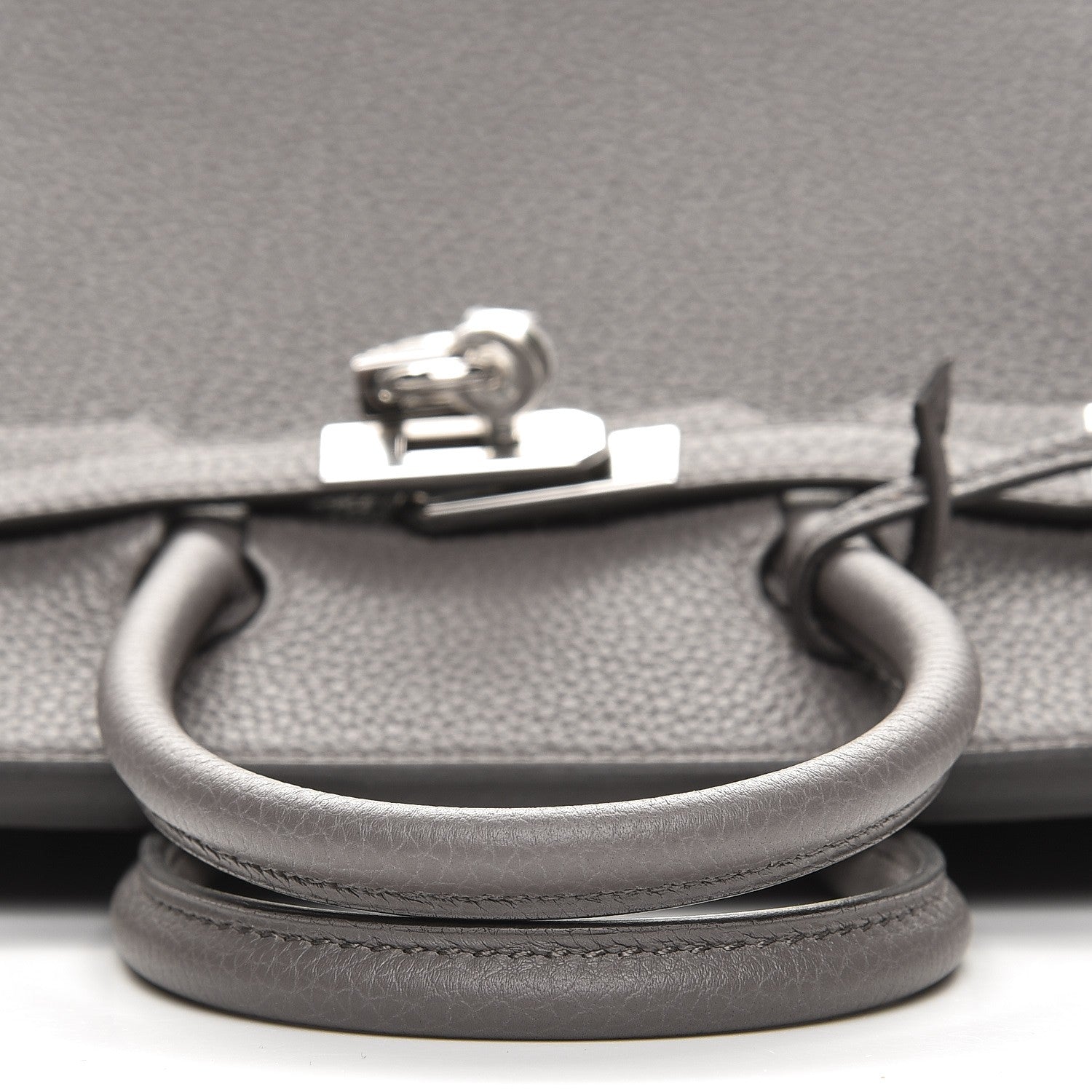 Hermes Togo Birkin 25 Etain 20 of 31