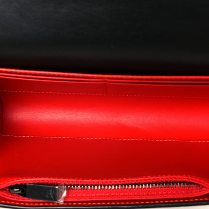 Christian Louboutin Grained Calfskin By My Side Wallet On Chain Black 5 of 11