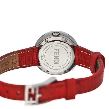 Fendi Stainless Steel Calfskin 28mm My Way Quartz Watch Red 4 of 8