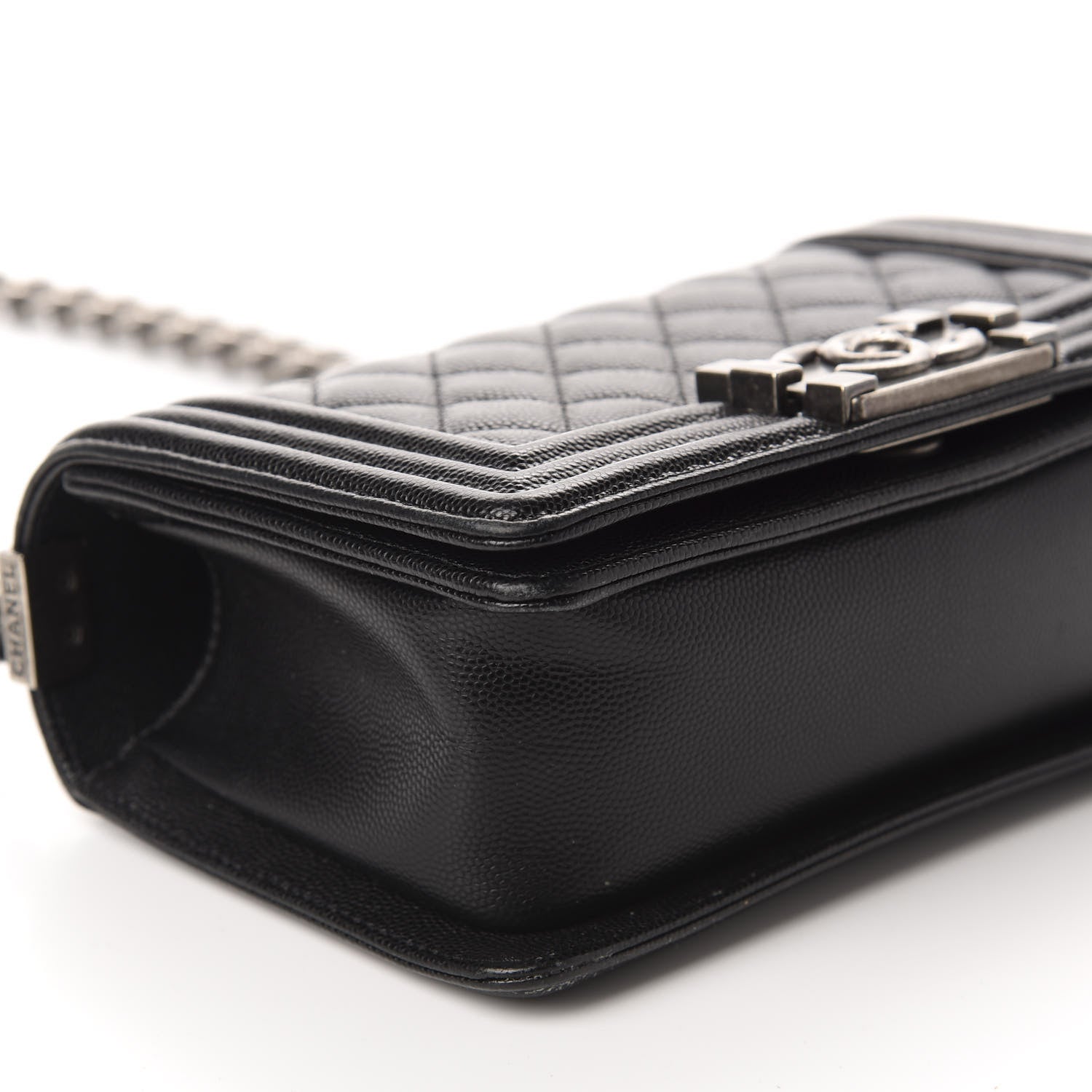 Chanel Caviar Quilted Small Boy Flap Black 6 of 10