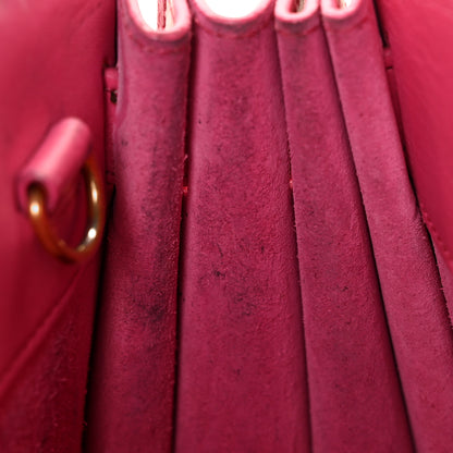 Saint Laurent Calfskin Nano Sac De Jour Lipstick Fuchsia 10 of 11
