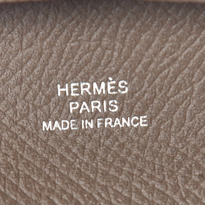 Hermes Epsom Bastia Coin Purse Etoupe 6 of 8