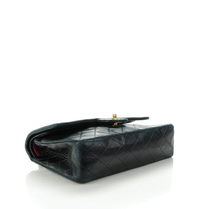 Chanel Lambskin Quilted Medium Double Flap Black 4 of 13
