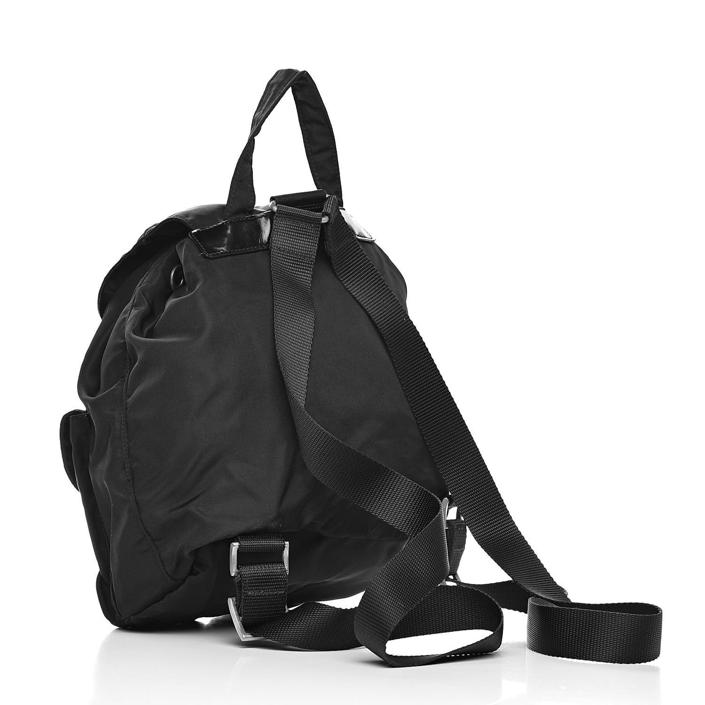 Nylon Vela Small Backpack Black