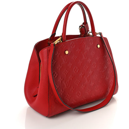 Louis Vuitton Empreinte Montaigne MM Cherry 3 of 8