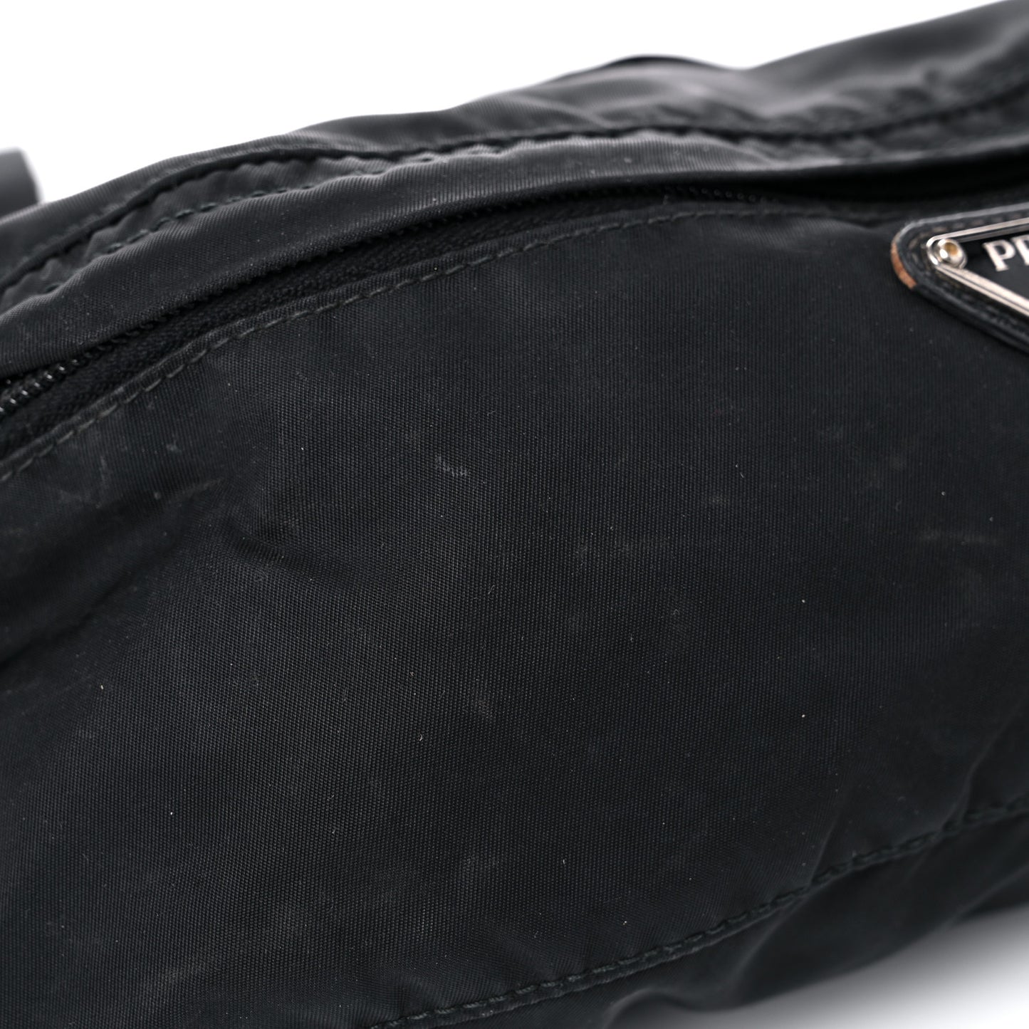 Tessuto Nylon Montagna Belt Bag Black