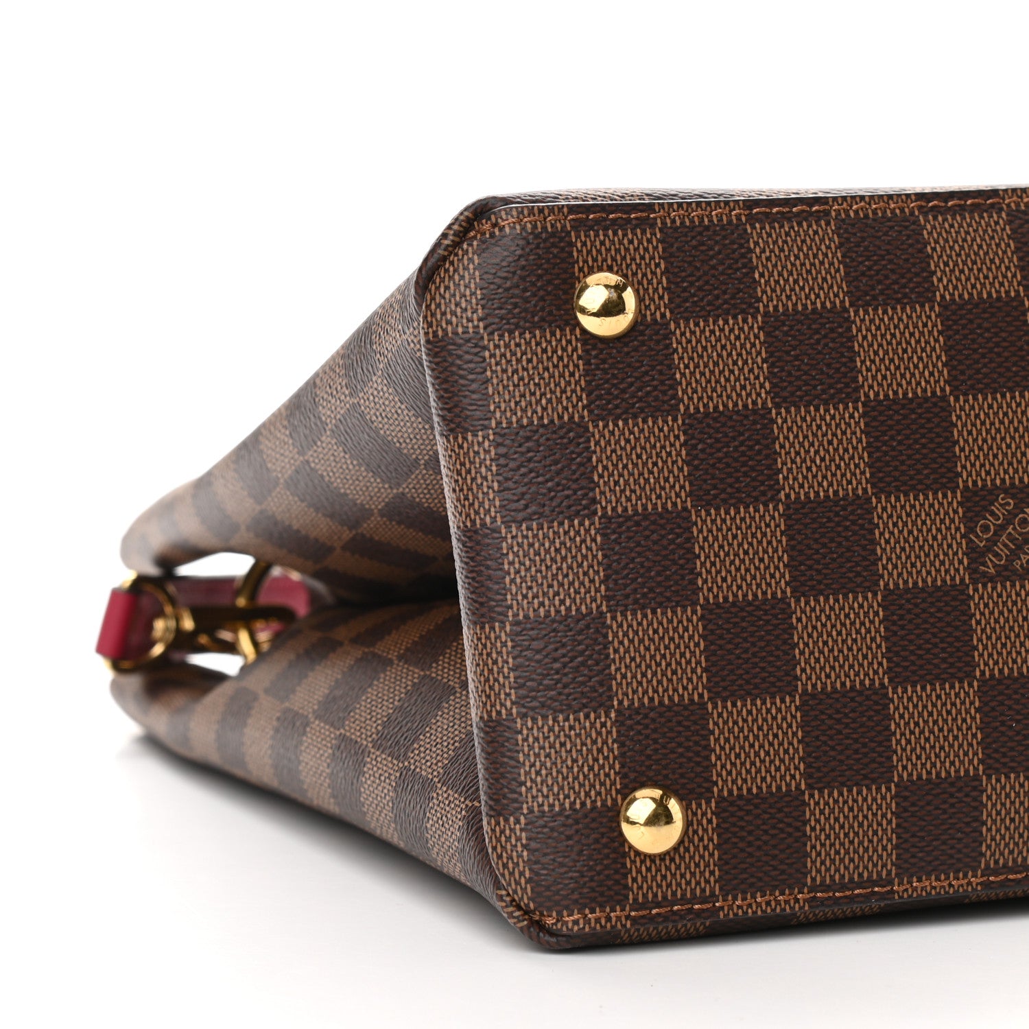 Louis Vuitton Damier Ebene LV Riverside Lie De Vin 9 of 13