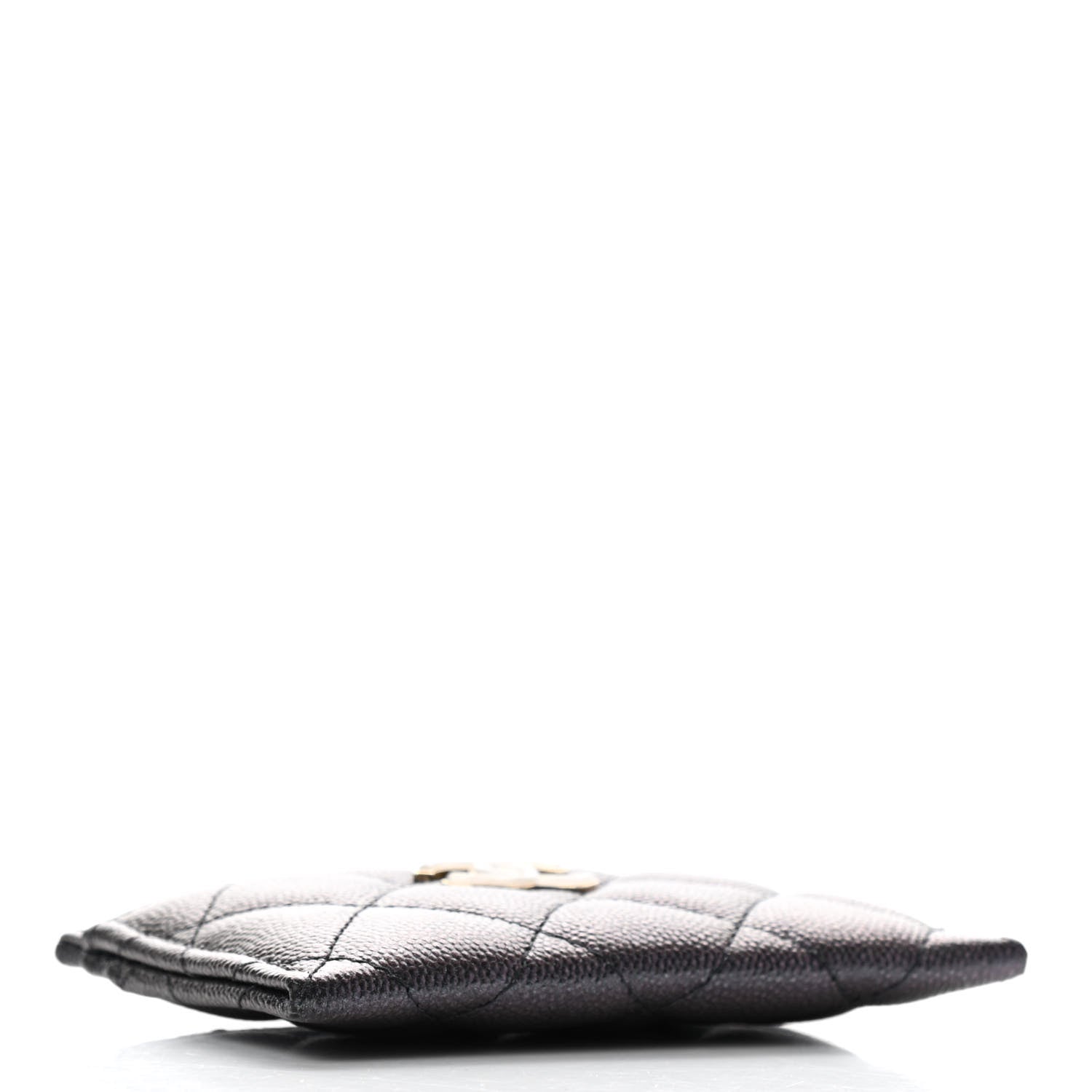 Chanel Iridescent Caviar Quilted Card Holder Black 4 of 7