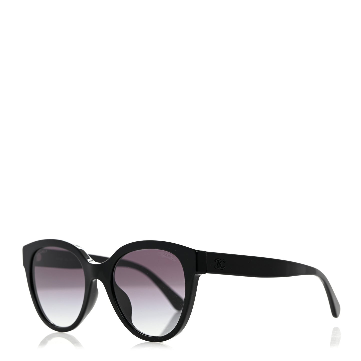 Acetate CC Butterfly Sunglasses 5414-A Black