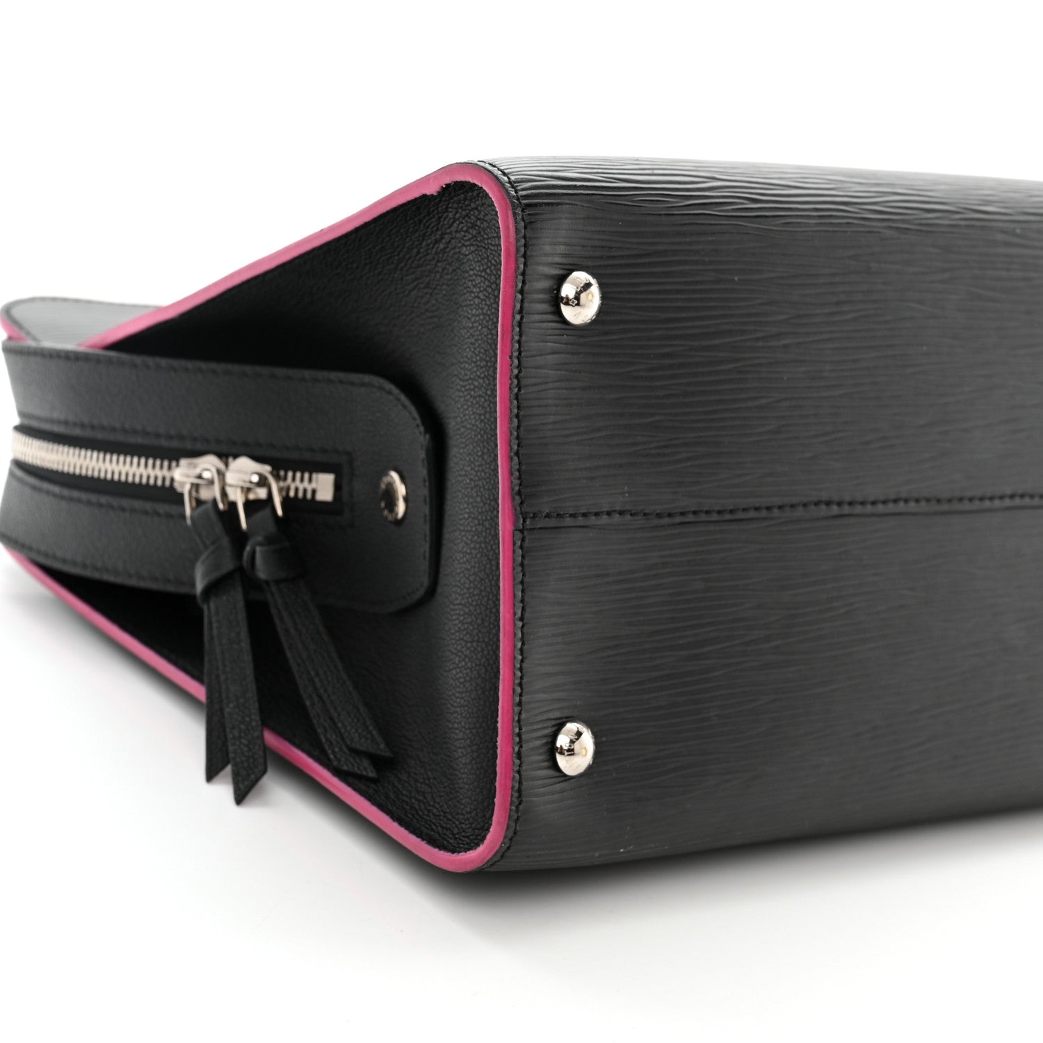 Louis Vuitton Epi Vaneau GM Black Hot Pink 8 of 9