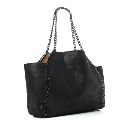 Stella McCartney Shaggy Deer Falabella Reversible Tote Black 2 of 17
