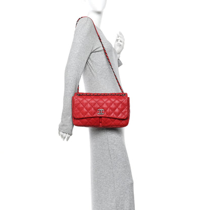 Chanel Calfskin Ultimate Stitch Flap Red 2 of 10