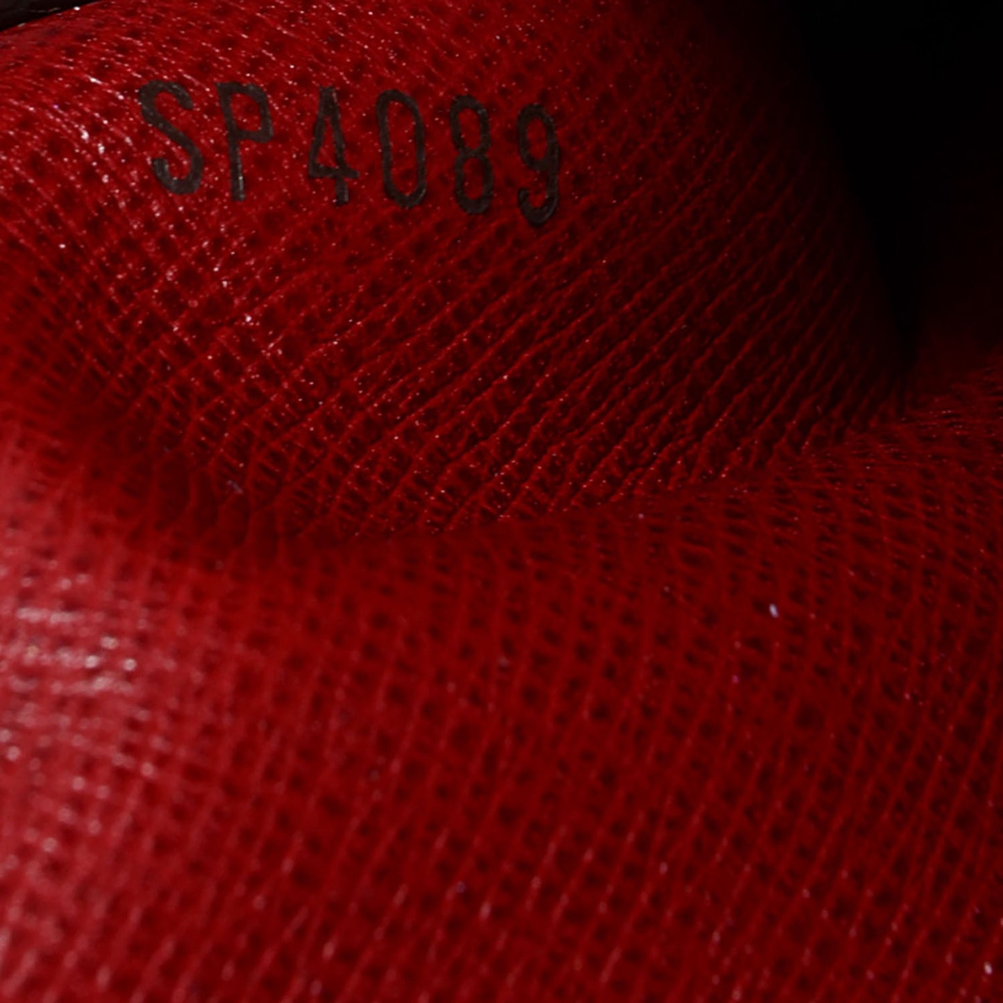 Monogram Josephine Wallet Red