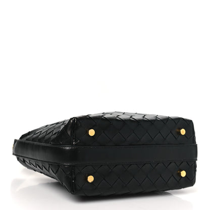 Bottega Veneta Calfskin Nappa Intrecciato Mini Wallace Black 4 of 9