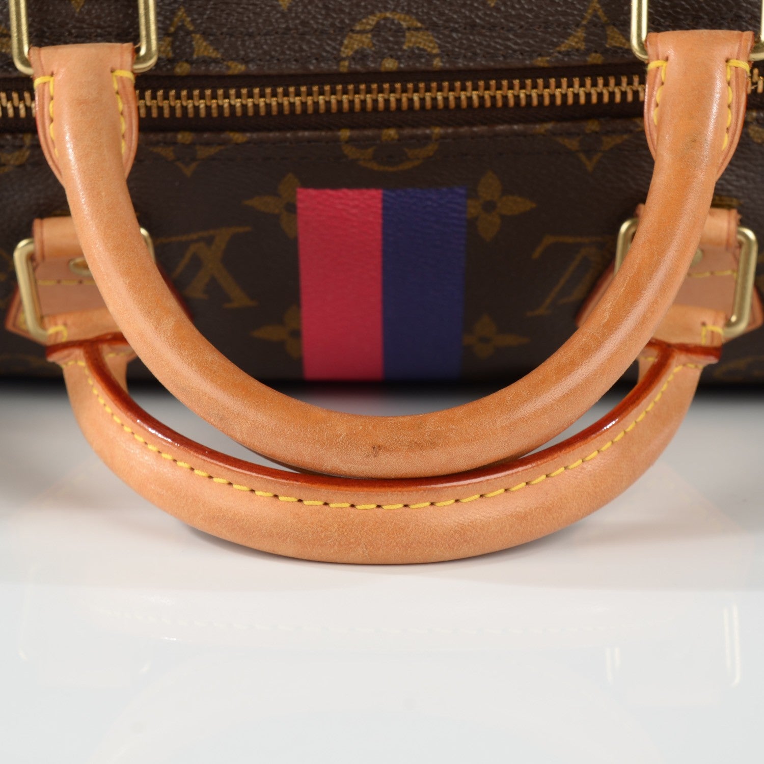 Louis Vuitton Mon Monogram Speedy 35 Fuchsia Violet 5 of 8