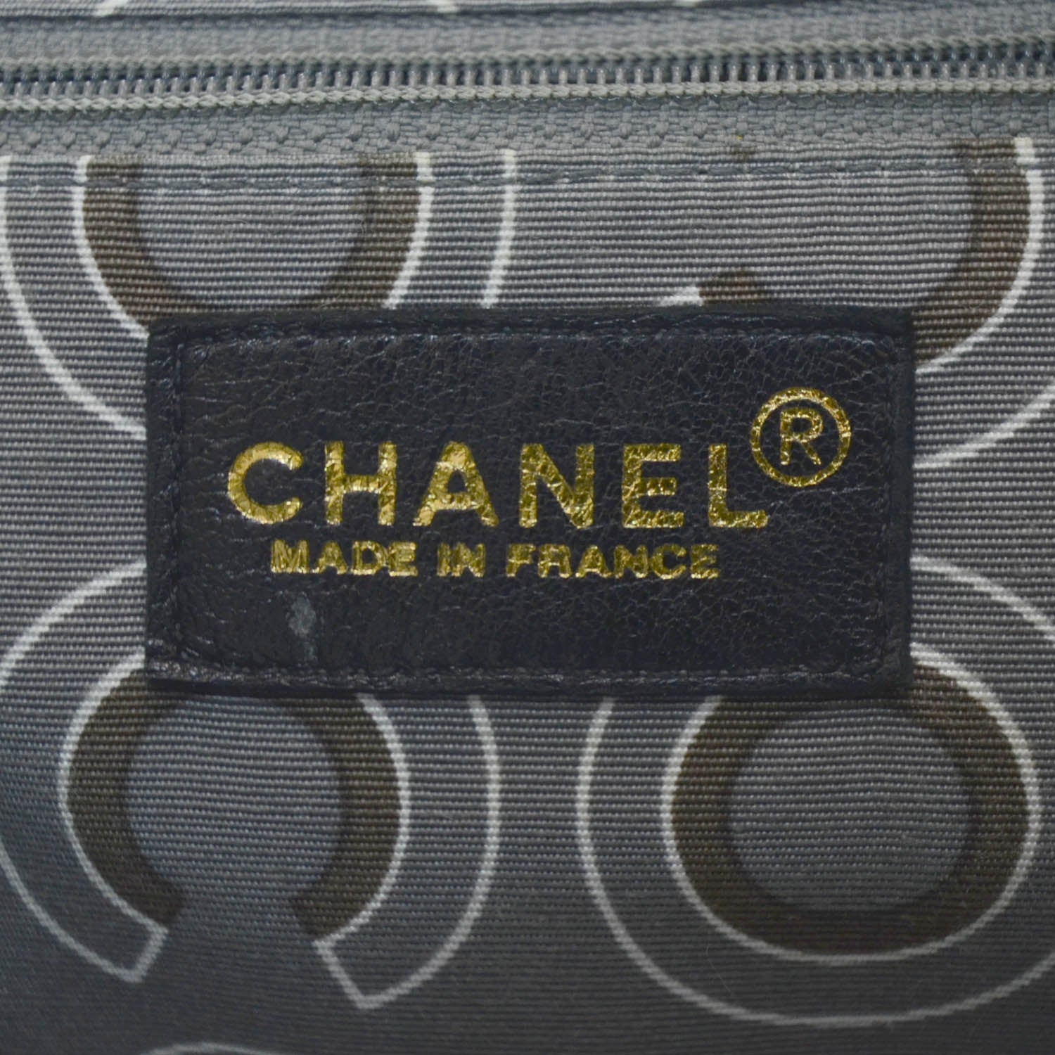 Chanel Lambskin Handbag Black 9 of 11