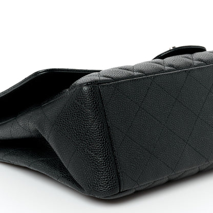 Chanel Caviar Quilted Maxi Single Flap Black 10 of 12