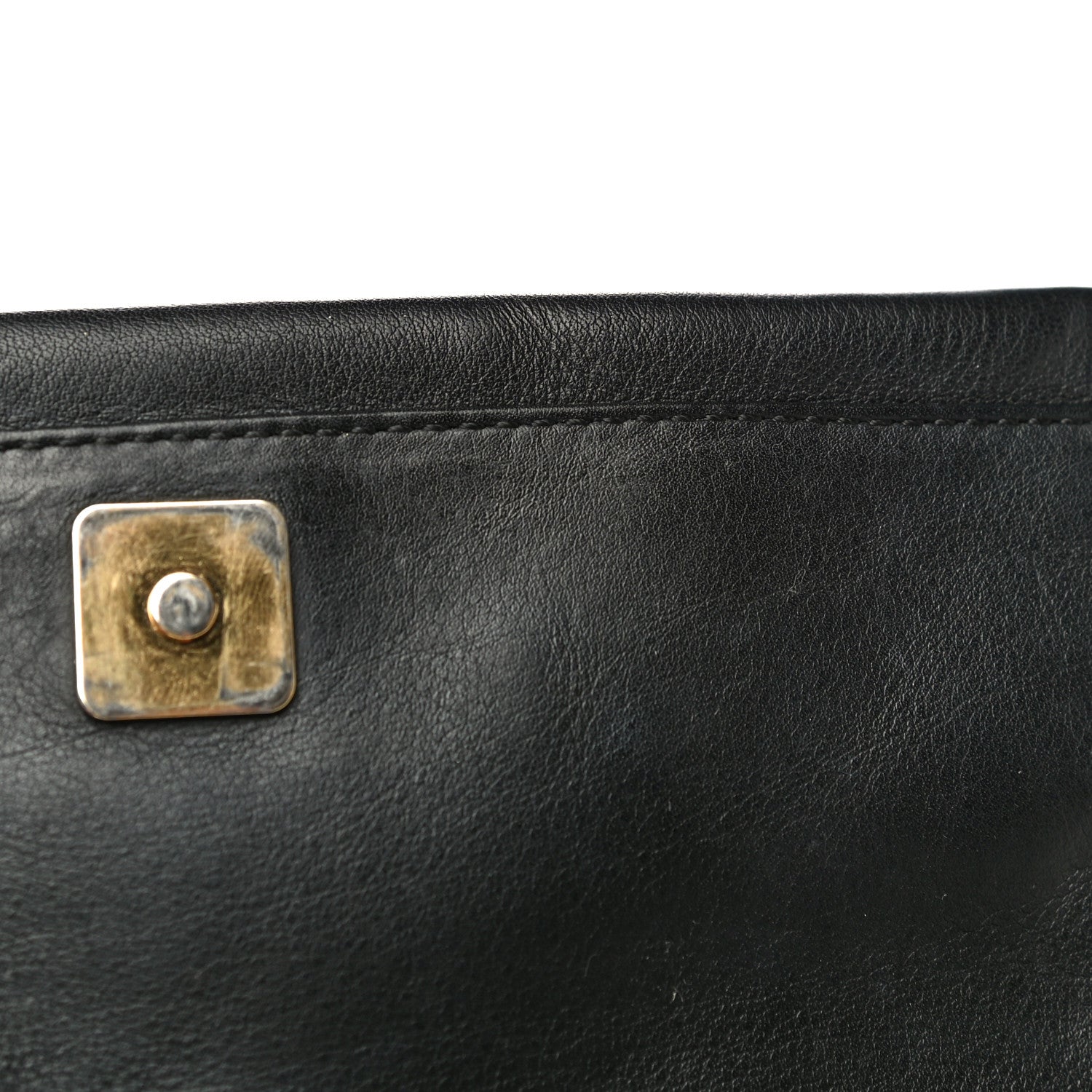 Fendi Vitello Flamingo Enamel Fendista Pouchette Crossbody Black 14 of 22