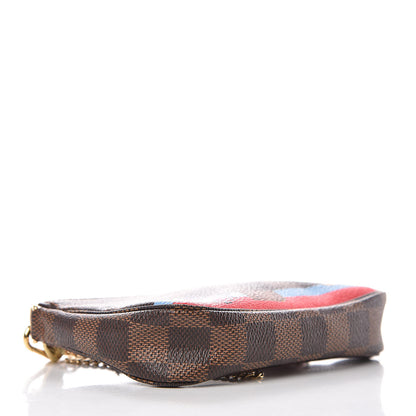 Louis Vuitton Damier Ebene 2016 Christmas Animation Mini Pochette Accessories 4 of 7