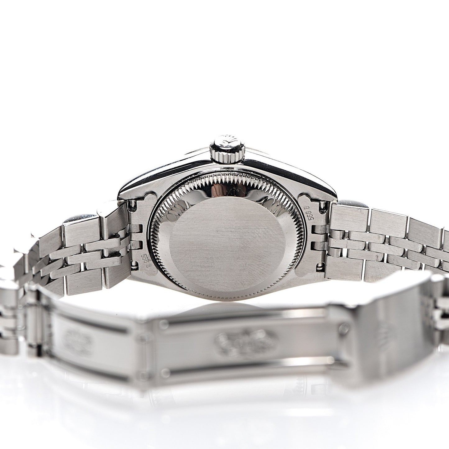 Stainless Steel 18K White Gold 26mm Oyster Perpetual Datejust Watch White Roman 69174