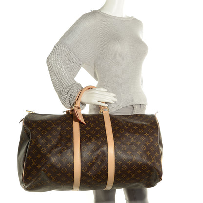 Louis Vuitton Monogram Keepall 55 2 of 8