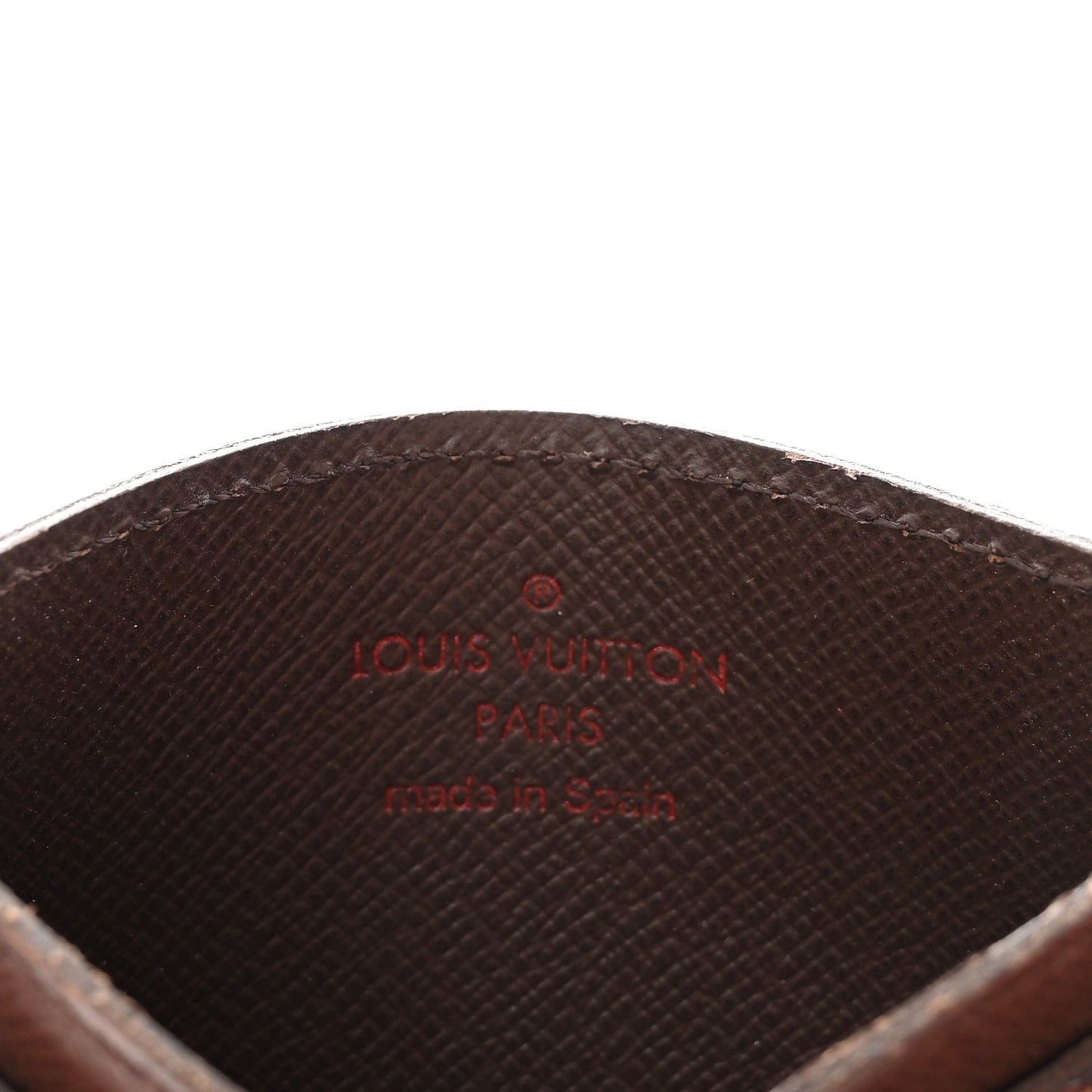 Damier Ebene Card Holder
