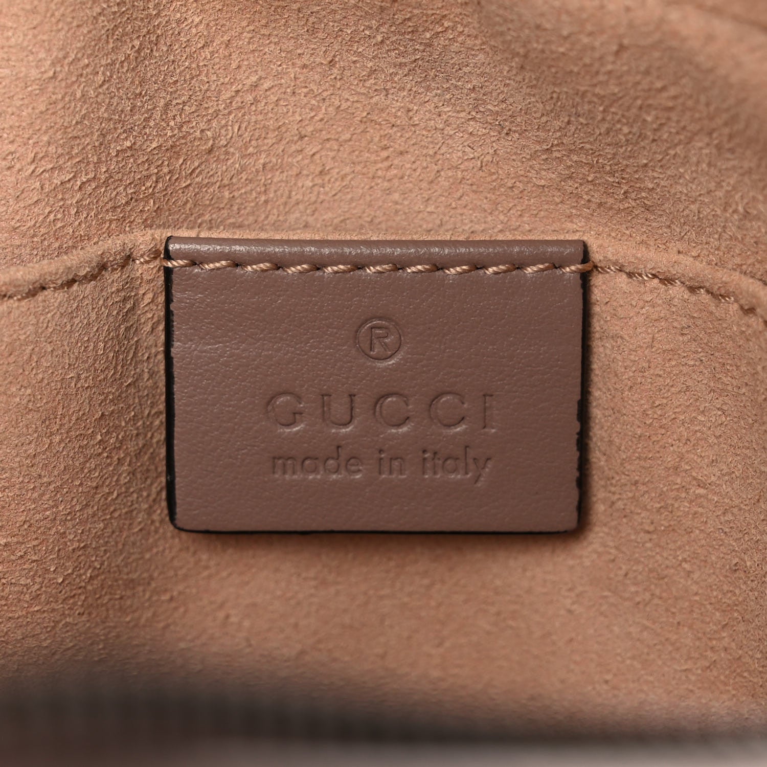 Gucci Calfskin Matelasse Small GG Marmont Chain Shoulder Bag Porcelain Rose 6 of 16