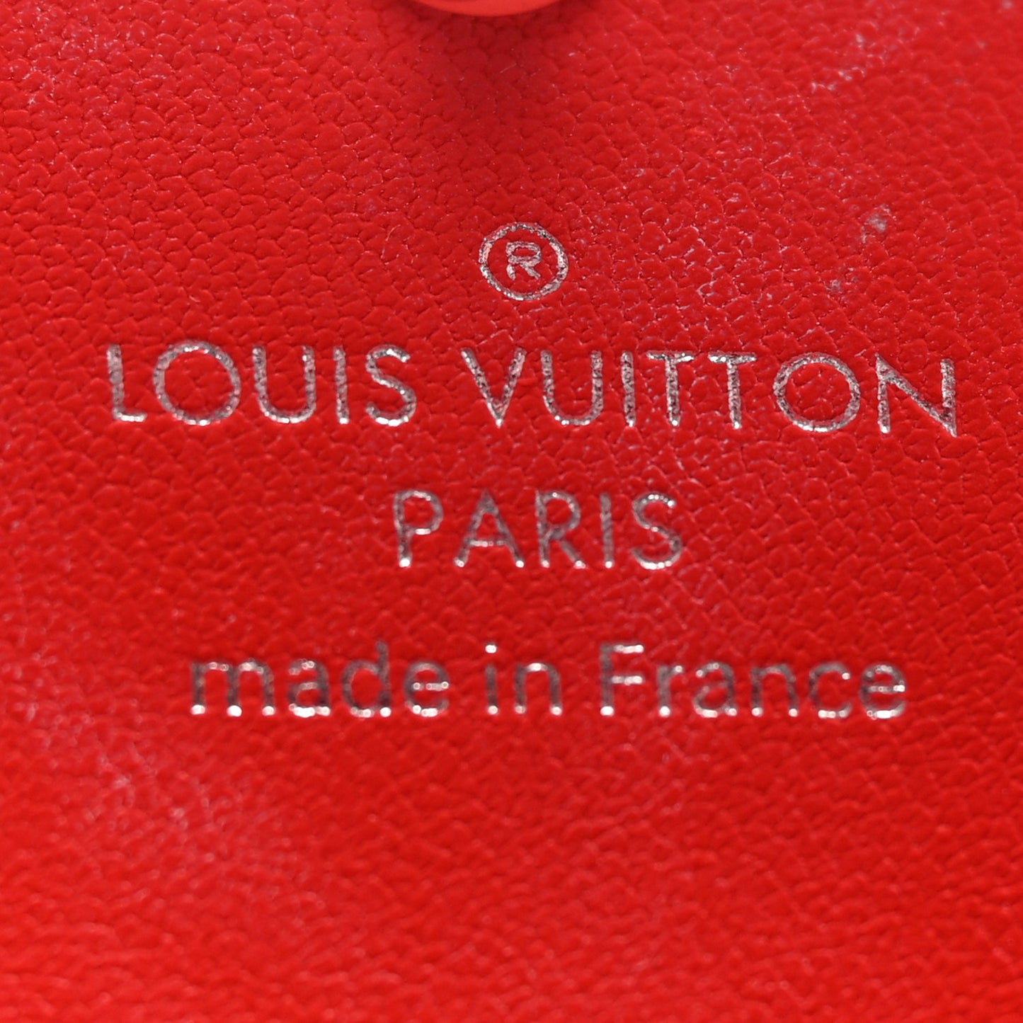 Monogram Escale Small Kirigami Pochette Insert Red