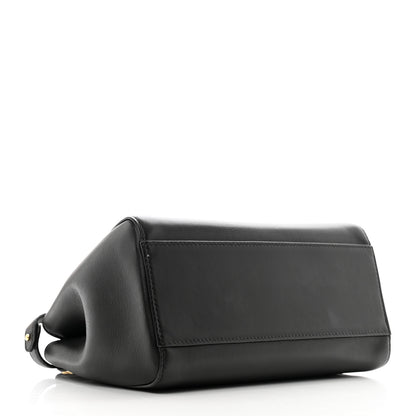 Fendi Nappa Mini Peekaboo Iconic Satchel Black 4 of 10
