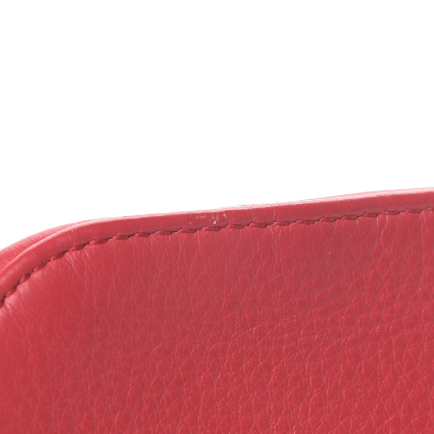 Calfskin Logo XS Everyday Camera Bag Rouge Lantern Black