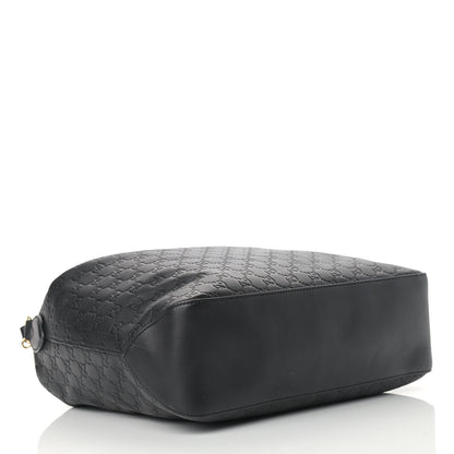 Gucci Guccissima Signature Large Linea A Hobo Black 4 of 12