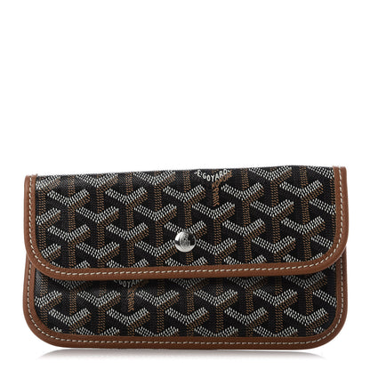 Goyard Goyardine Pouch Black Gold 1 of 6