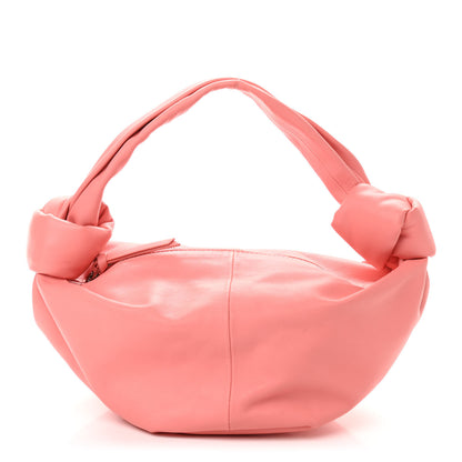 Bottega Veneta Nappa Mini Double Knot Bag Peachy 1 of 9