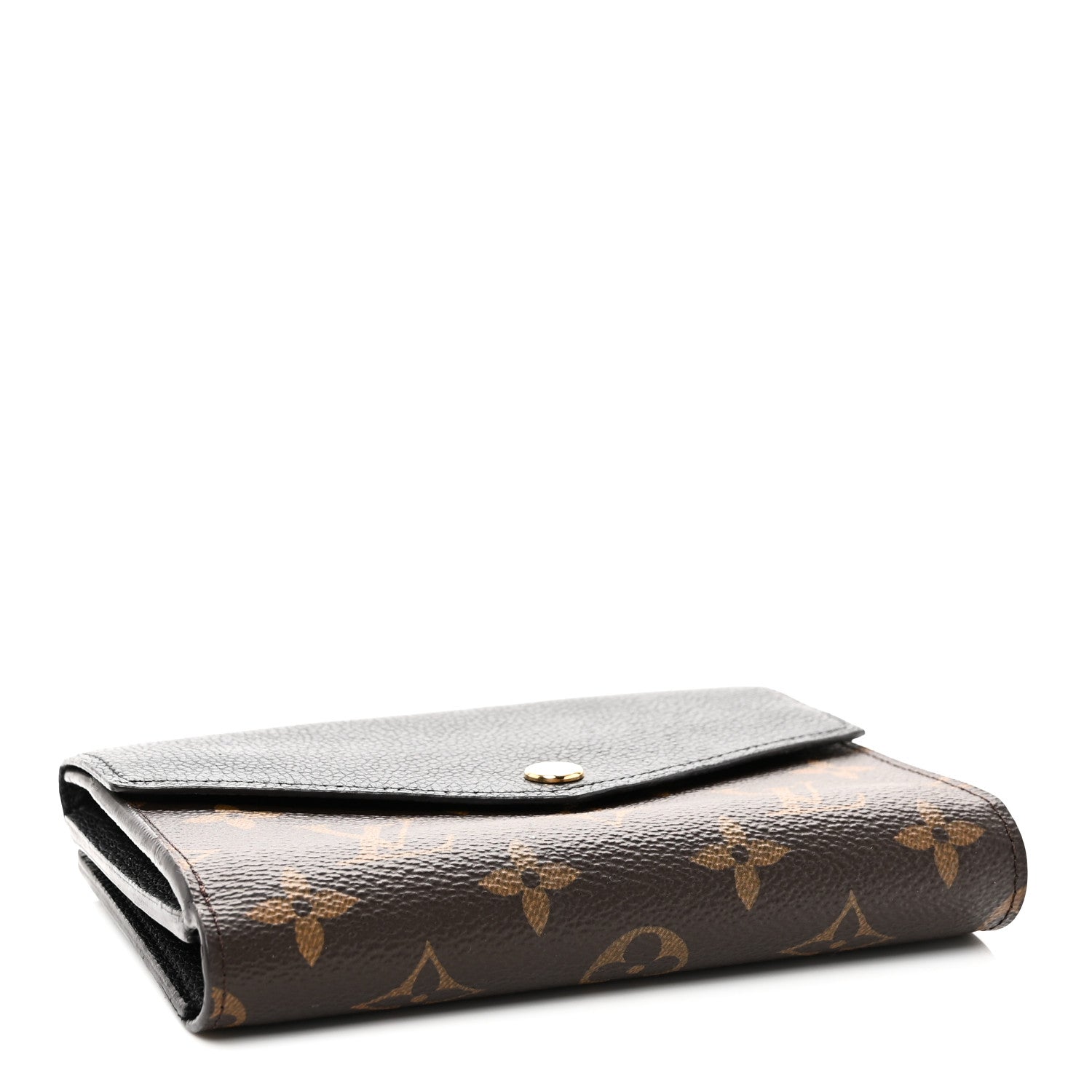 Louis Vuitton Monogram Pallas Compact Wallet Black 4 of 8