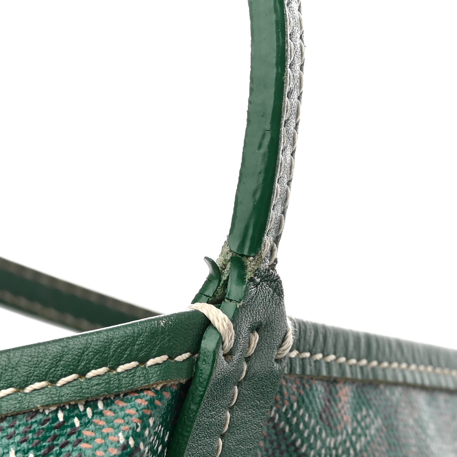 Goyard Goyardine Saint Louis GM Green 12 of 14