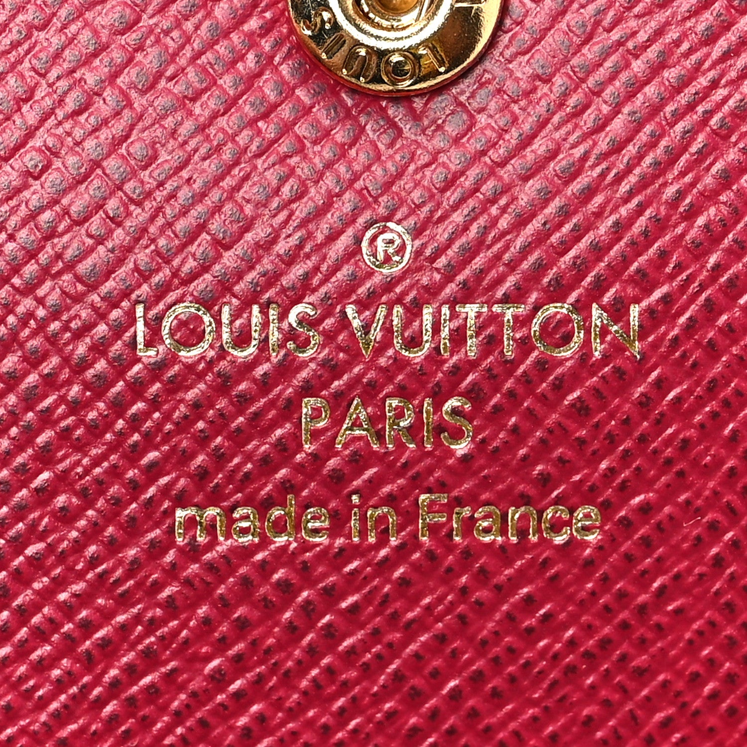 Louis Vuitton Monogram Emilie Wallet Fuchsia 5 of 6
